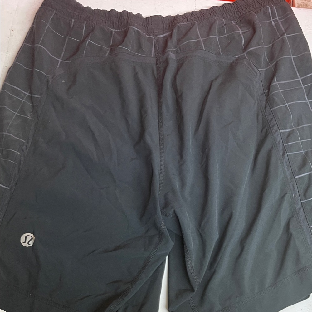 lululemon athletica Men's Black Athletic Shorts